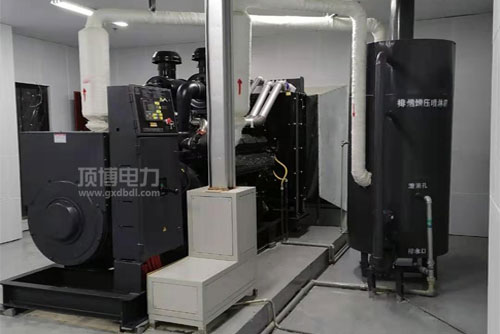 广西顶博发电机组制造机房