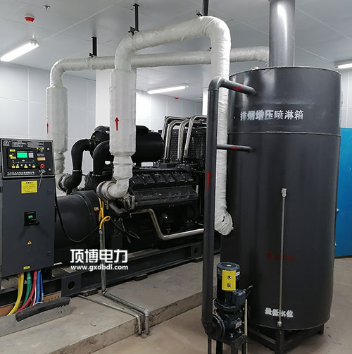 广西顶博发电机组制造油箱设计及机房设计要求